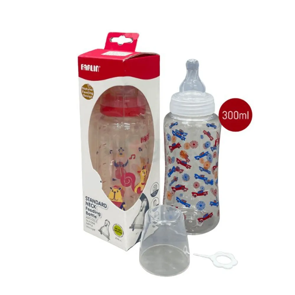 Farlin Anti-Colic Standard Neck Feeding Bottle, 300ml, NF-797  