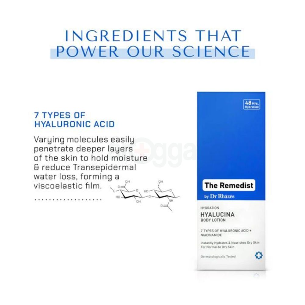 The Remedist by Dr Rhazes Hyalucina Body Lotion 200ml  