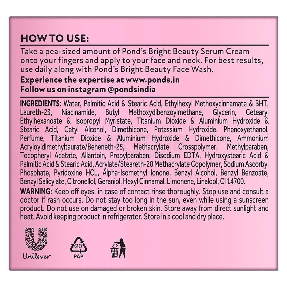 Pond's Bright Beauty Cream 35g (Imported)  