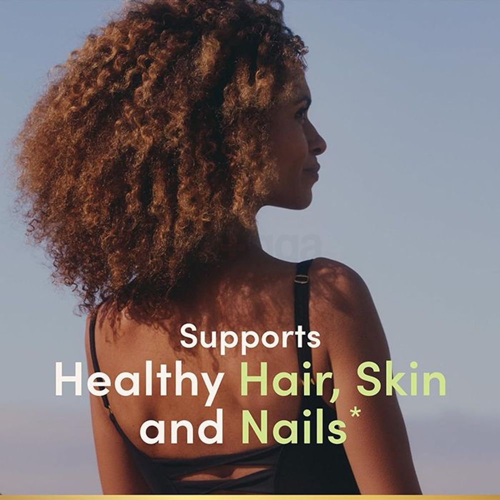 Nature's Bounty Biotin 5000mcg 150 Capsules Supports Healthy Hair Skin Nails  