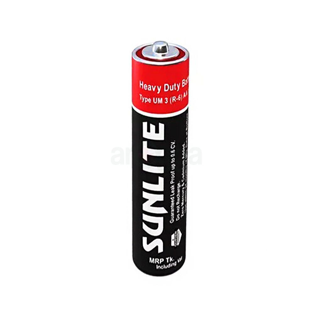 Sunlite Battery UM-3 Heavy Duty 1 Pcs Card Strip  