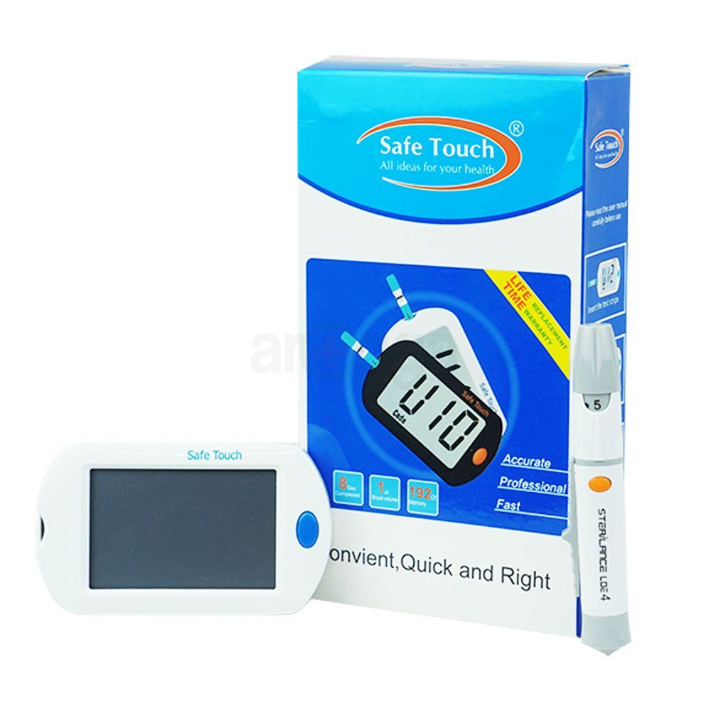 Safe touch blood glucose meter arogga online pharmacy