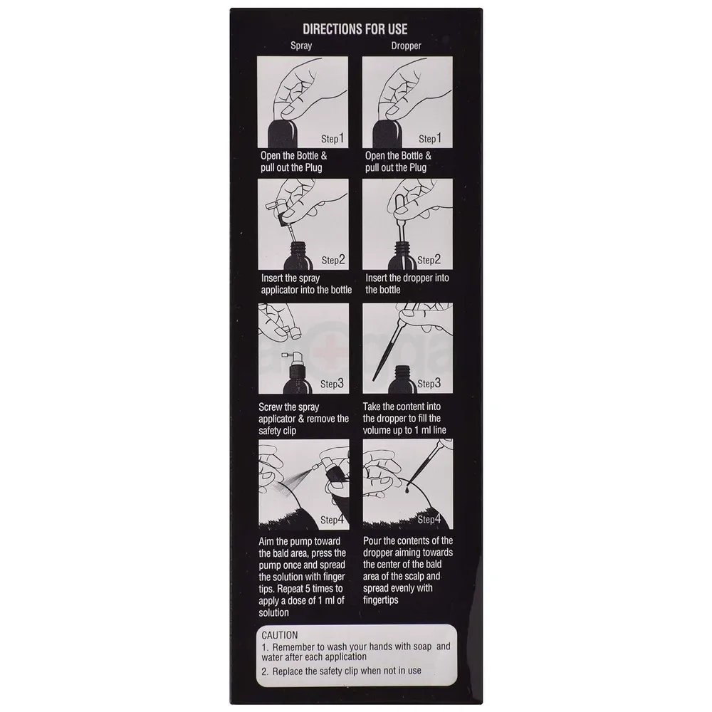 Morr F 5% Minoxidil & Finastride Lipid Solution For Topical Application 60ml  