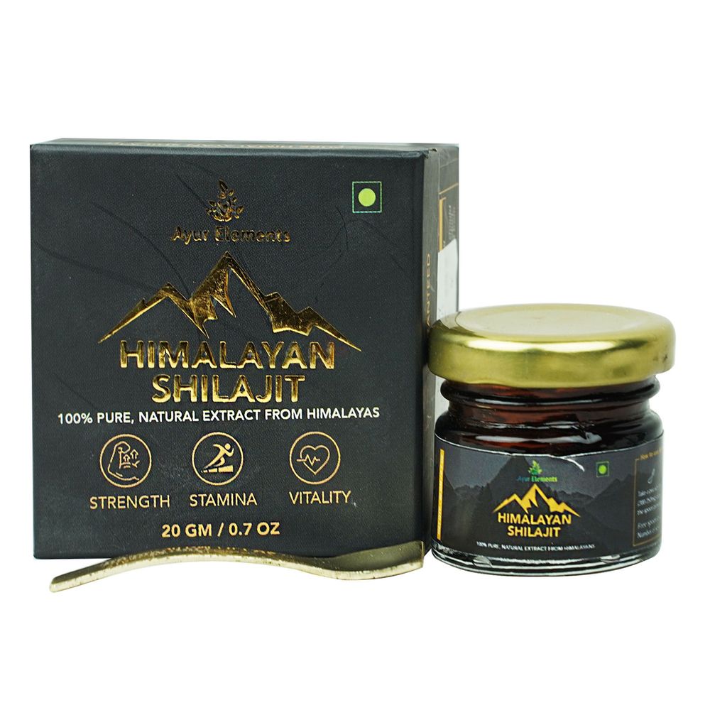 Ayur Elements Himalayan Shilajit 20gm  