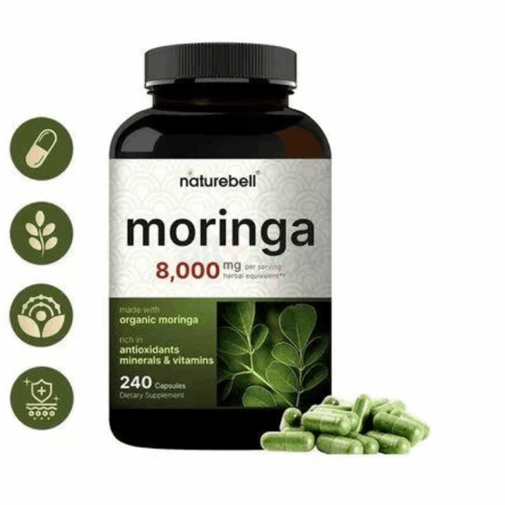 NatureBell Moringa Oleifera Capsules – 8000mg   