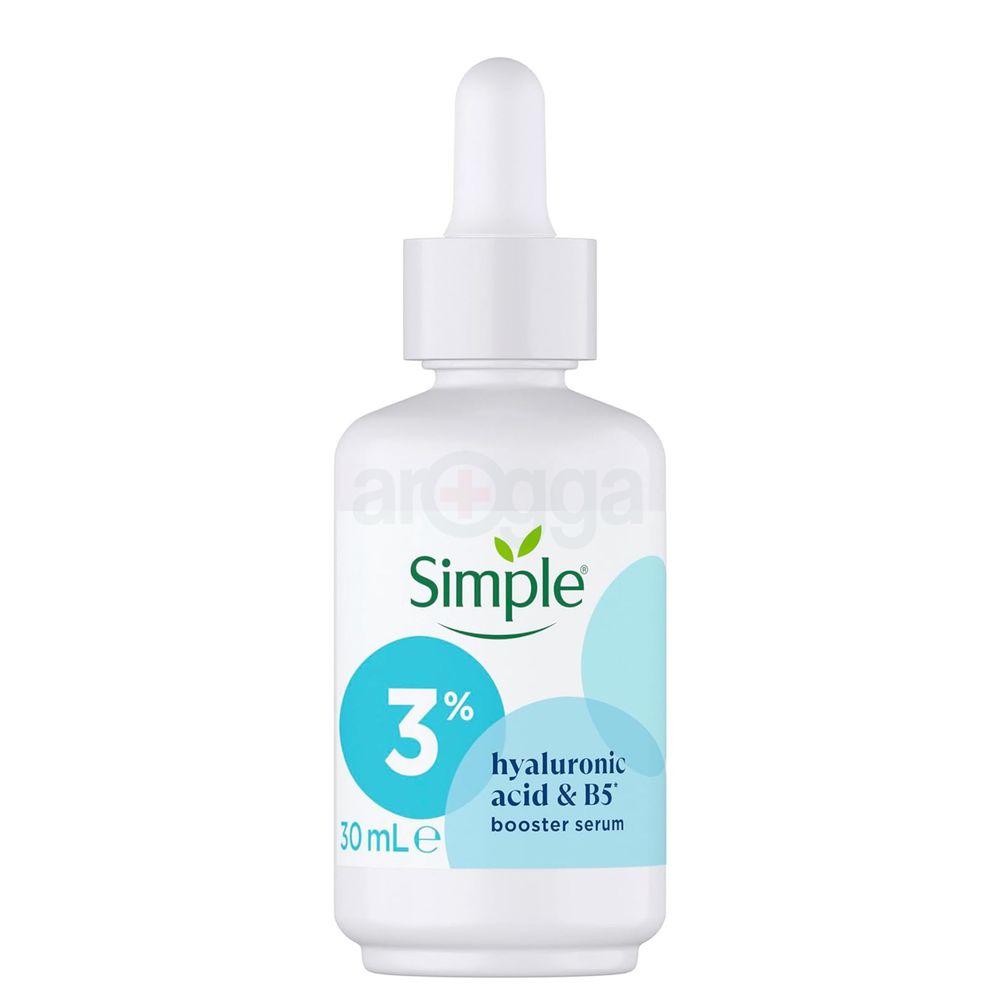 Simple 3% Hyaluronic Acid + B5 Booster Serum for All Skin Types  
