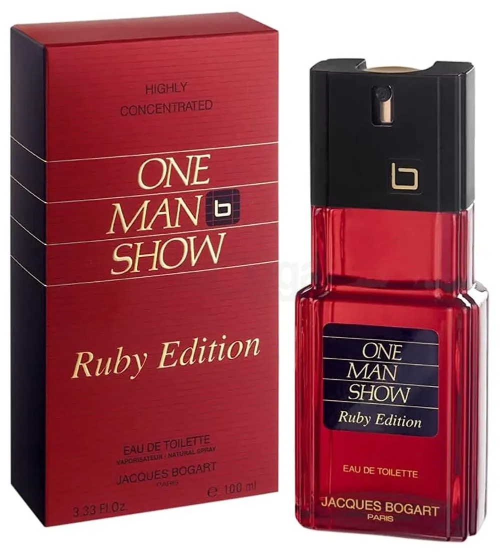 Jacques Bogart One Man Show EDT Spray Ruby Edition for Men  