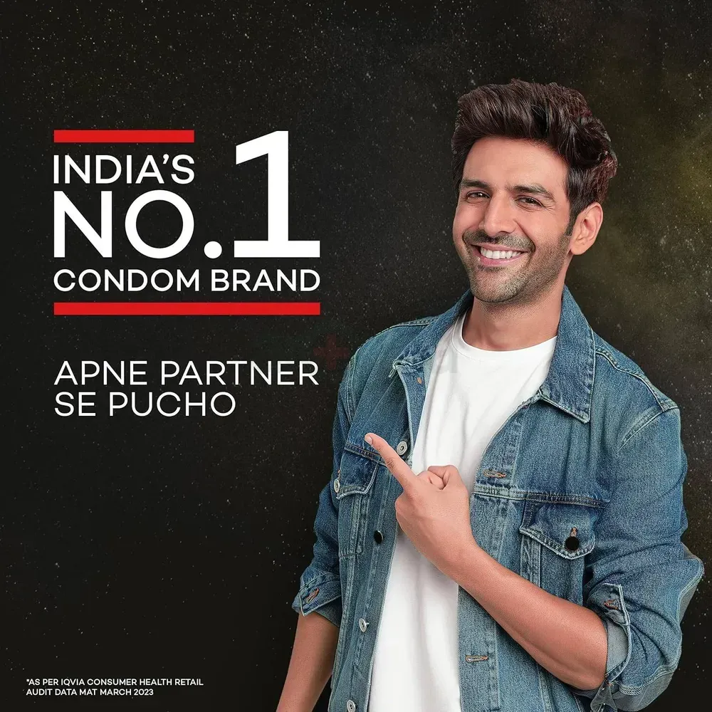 Manforce Overtime Pineapple 3in1 (Ribbed, Contour, Dotted) Condom - 3Pcs Pack  