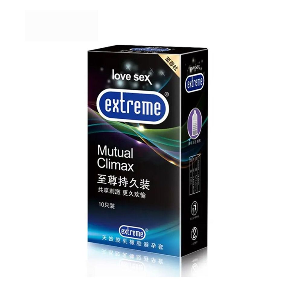 Extreme Mutual Climax Love Sex Condom - 10Pcs Pack  