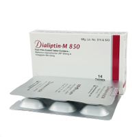 Dialiptin M 850mg+50mg Tablet