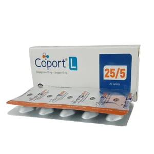 Coport L 25/5 25mg+5mg Tablet