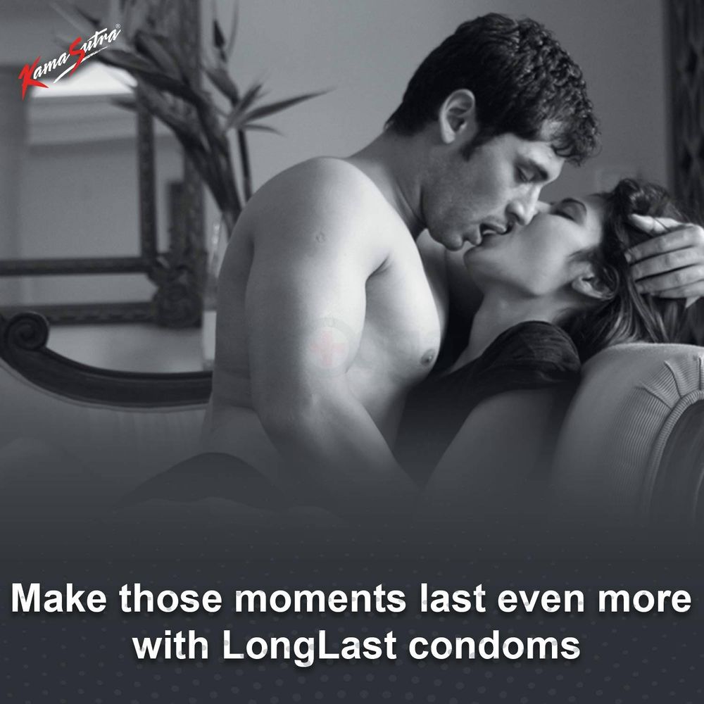 KamaSutra Longlast Climax Dotted Extended Pleasure Condoms - 12's Pack (India)  