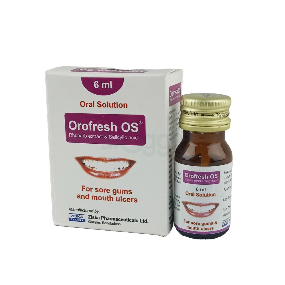 Orofresh OS 6ml 5%+1% Solution