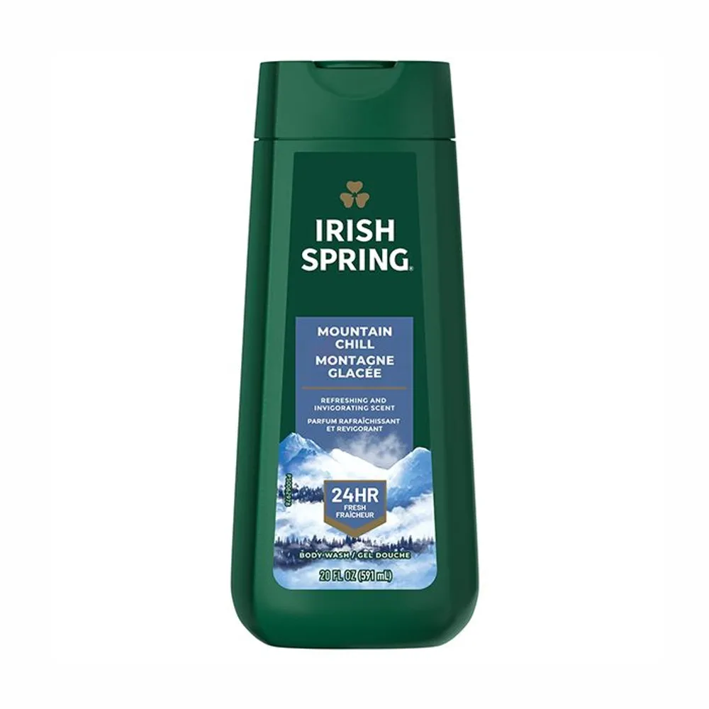 Irish Spring Mountain Chill Body Wash for Men  