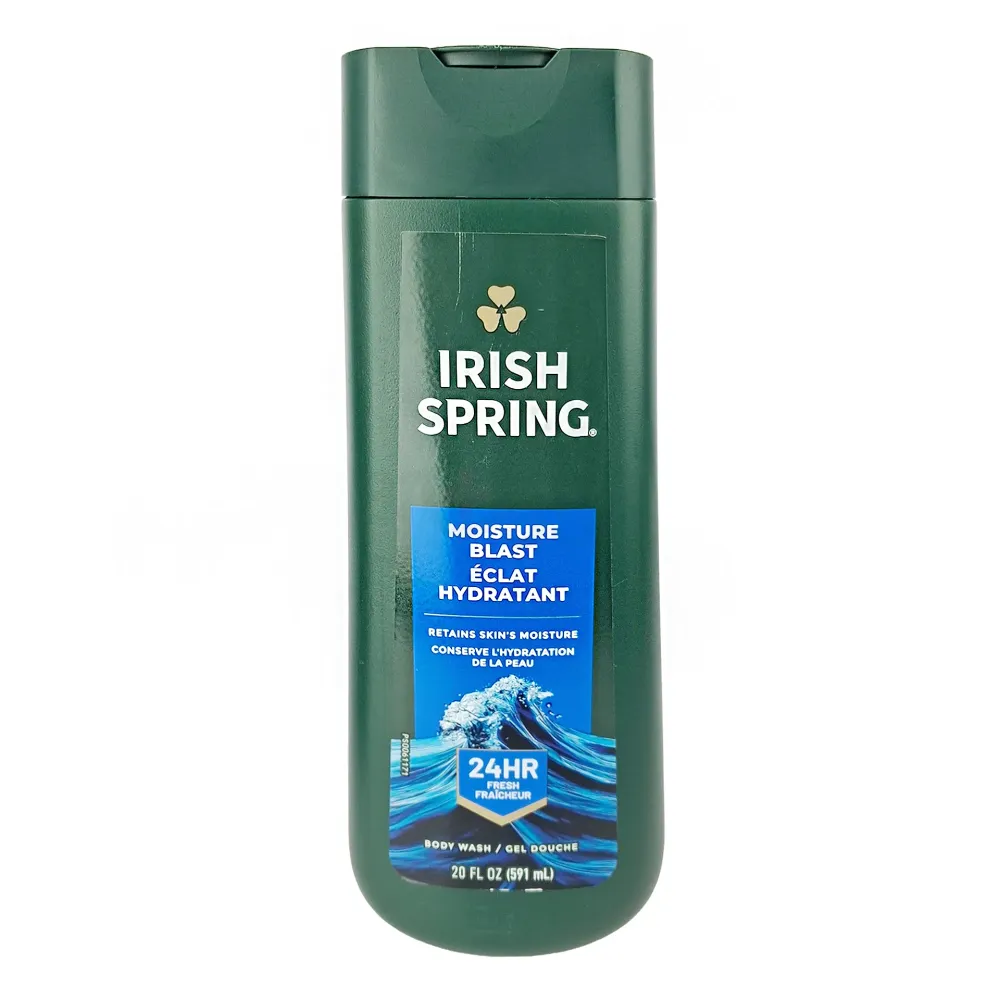 Irish Spring Moisture Blast Body Wash for Men  