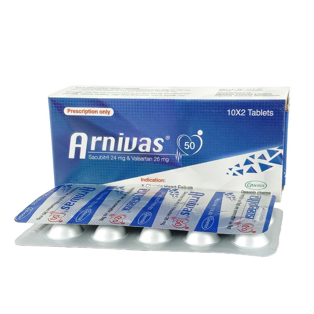 Arnivas 50 24mg+26mg Tablet