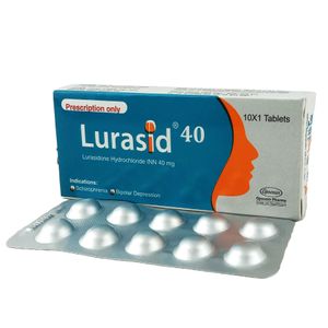 Lurasid 40mg Tablet