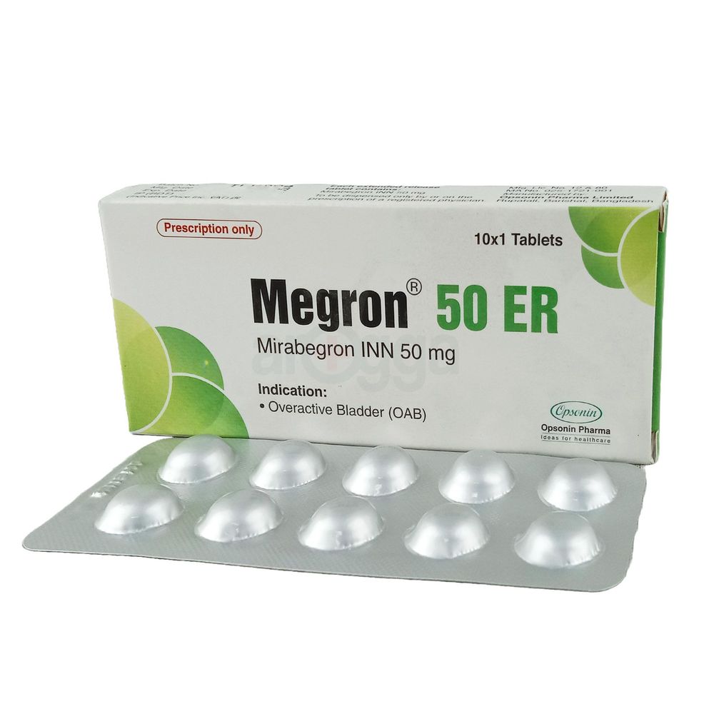 Megron ER 50mg Tablet