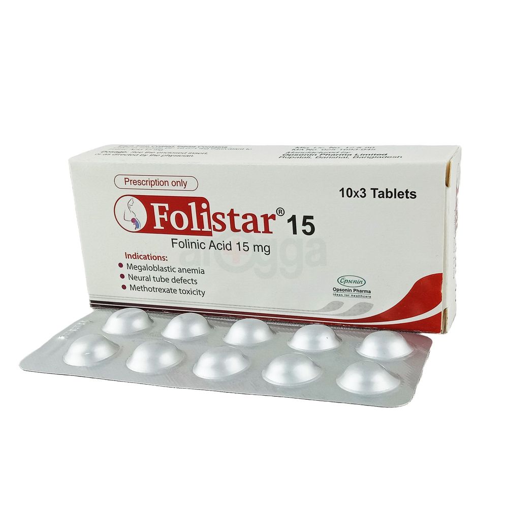 Folistar 15mg Tablet