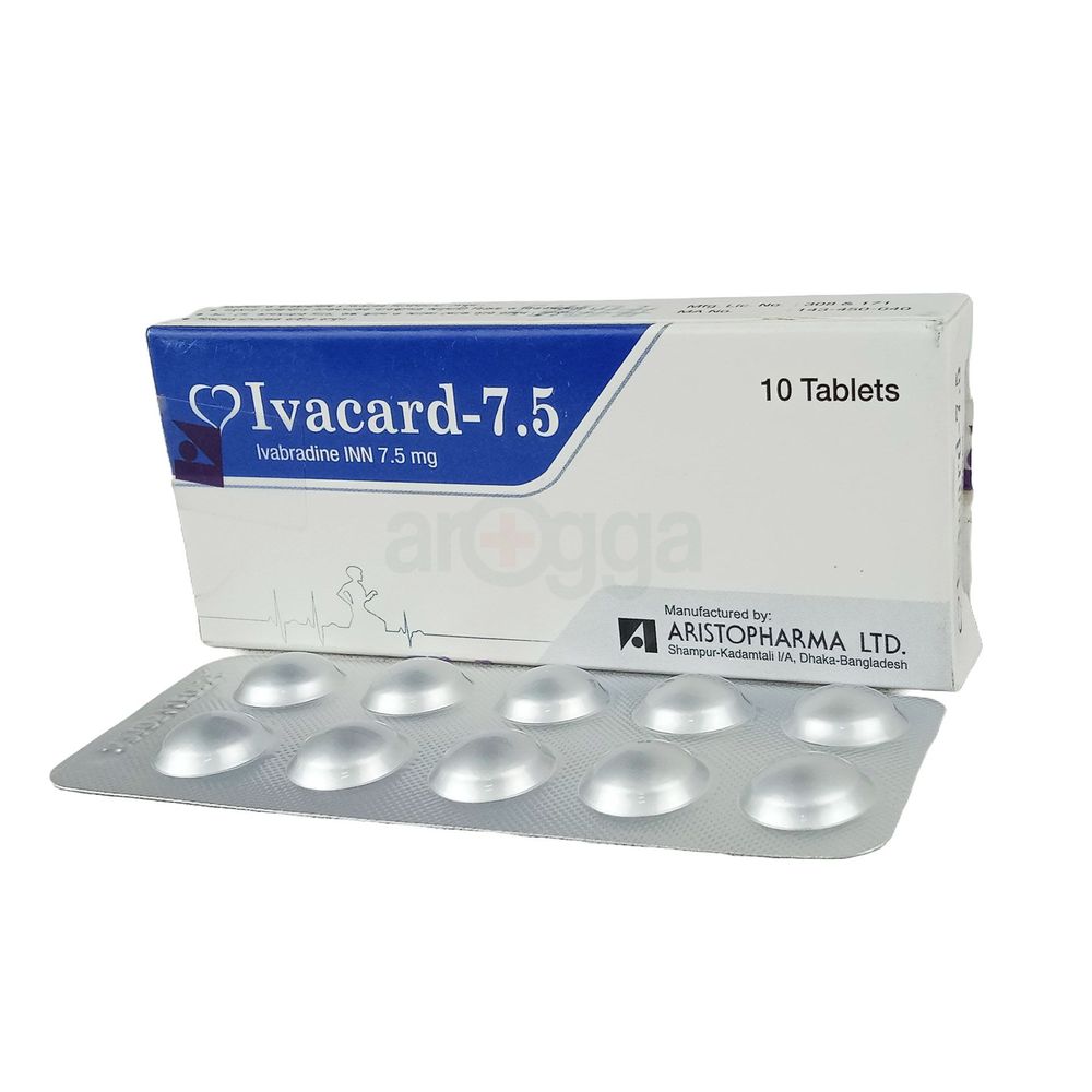 Ivacard 7.5mg Tablet