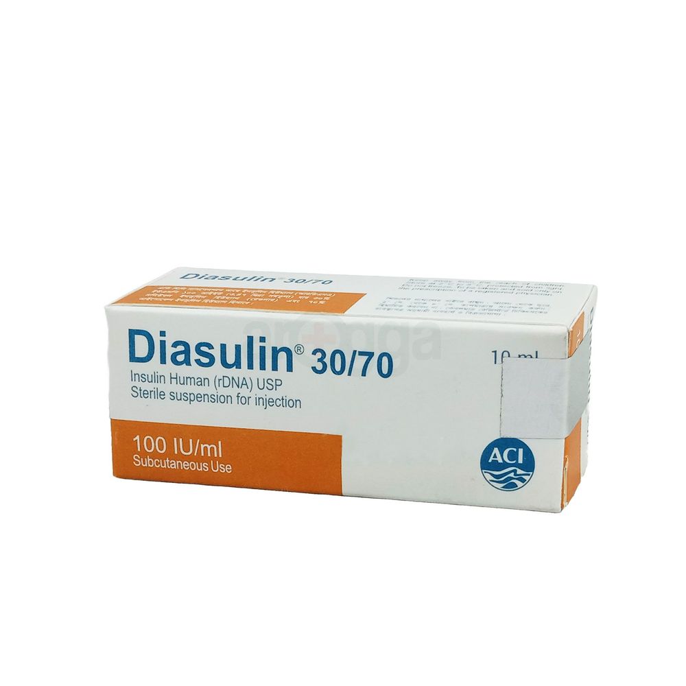 Diasulin 30/70 100IU 100IU/ml SC Injection