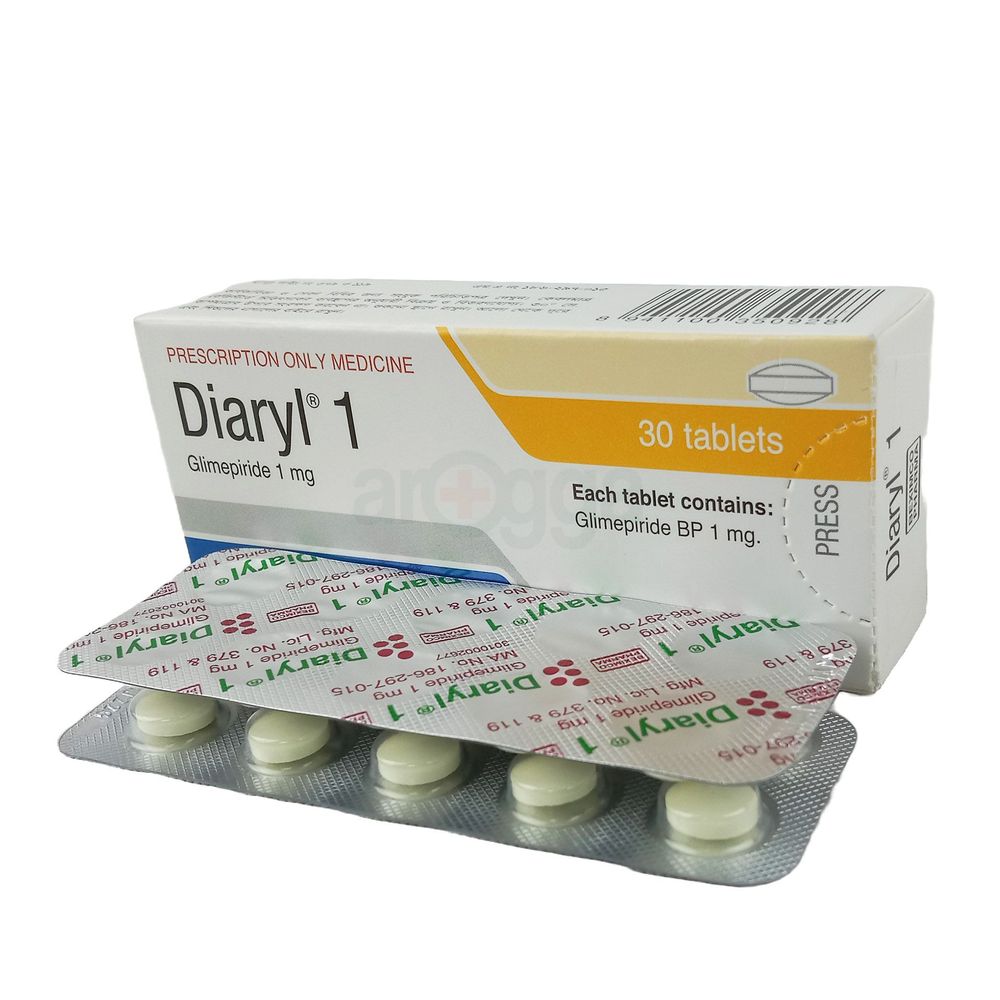 Diaryl 1mg Tablet