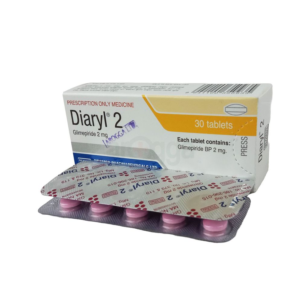 Diaryl 2mg Tablet