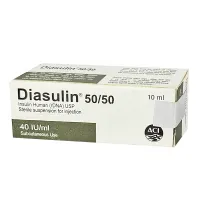 Diasulin 50/50 40IU 40IU/ml SC Injection