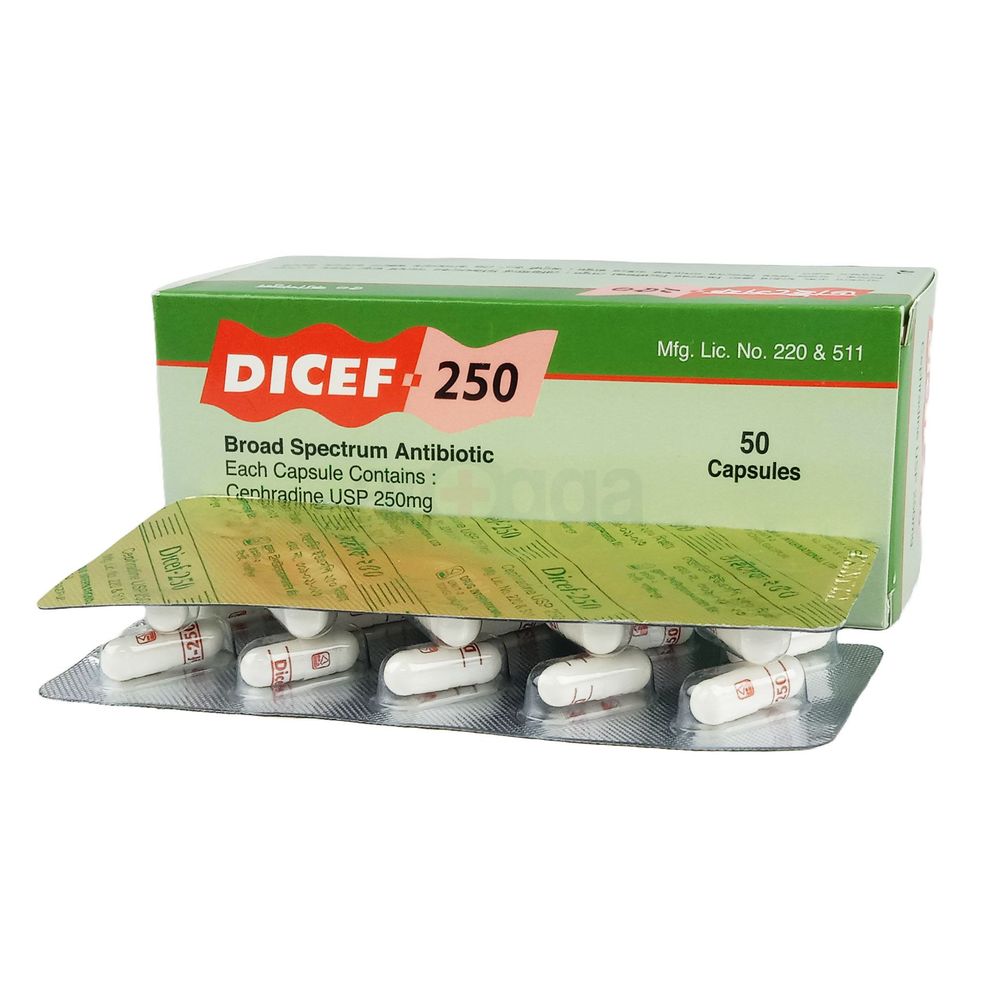 Dicef 250mg Capsule