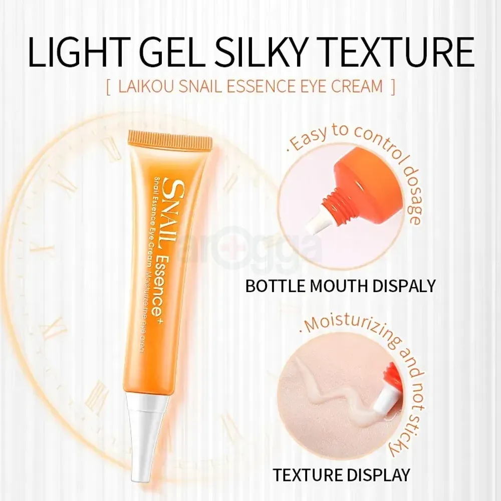 LAIKOU Snail Essence+ Eye Cream  