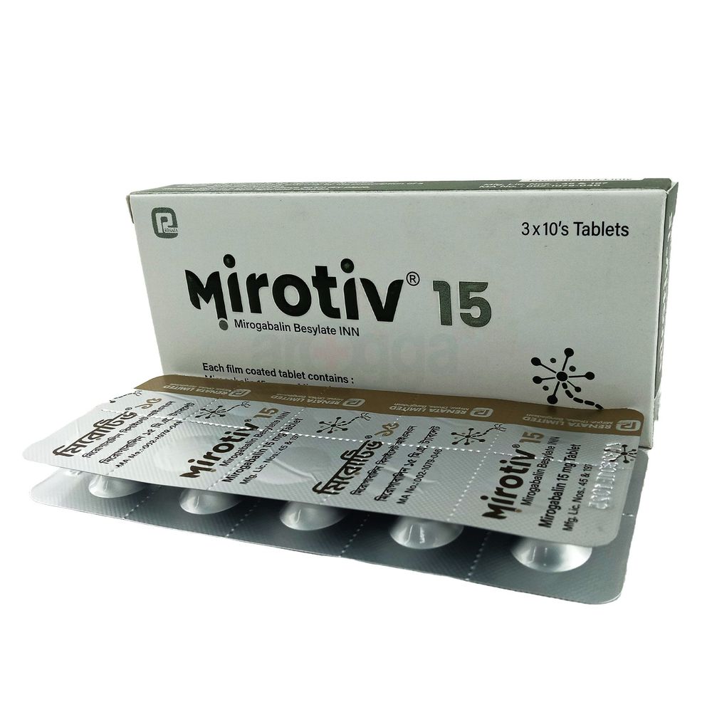 Mirotiv 15mg Tablet