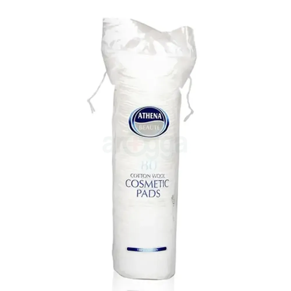 Athena Beaute Cotton Wool Cosmetic Pads 80pcs  