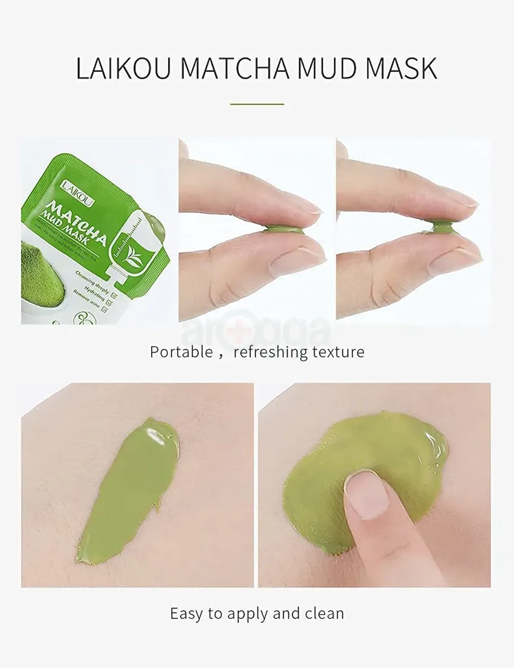 LAIKOU Matcha Mini Mud Mask  