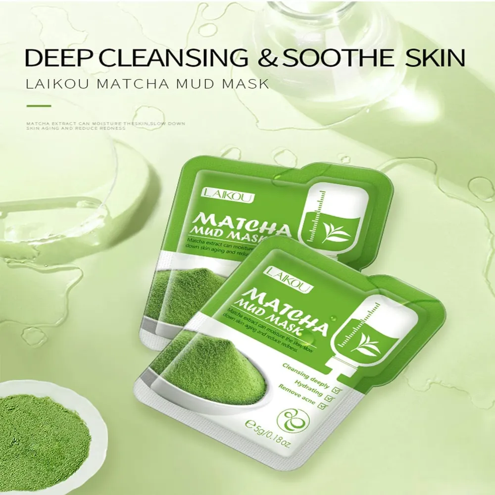 LAIKOU Matcha Mini Mud Mask  