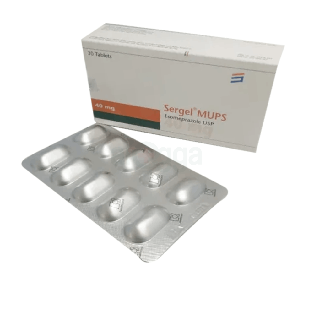 Sergel Mups 40mg Tablet