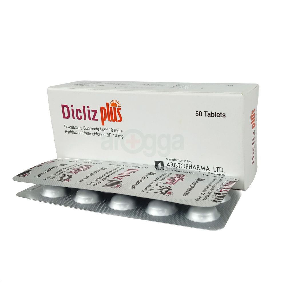 Dicliz Plus 10mg+10mg Tablet