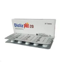 Dicliz Plus 20mg+20mg Tablet