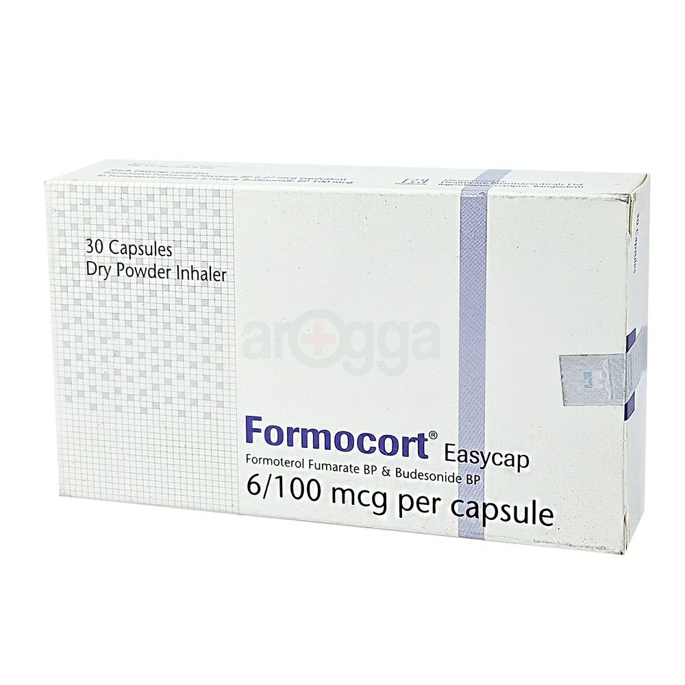 Formocort 100 Easycap 100mcg+6mcg Capsule