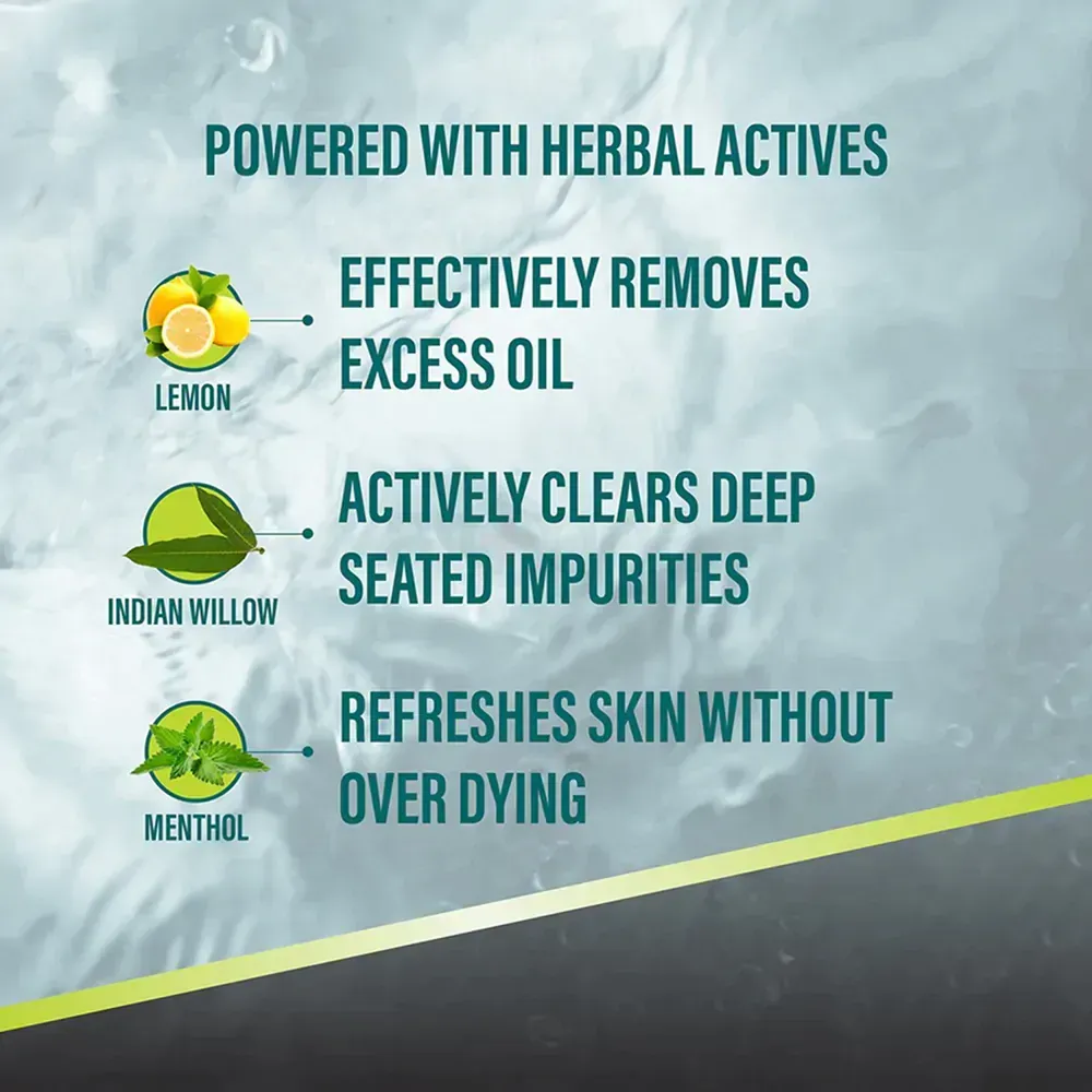 Himalaya Men Intense Oil Clear Lemon Face Wash  
