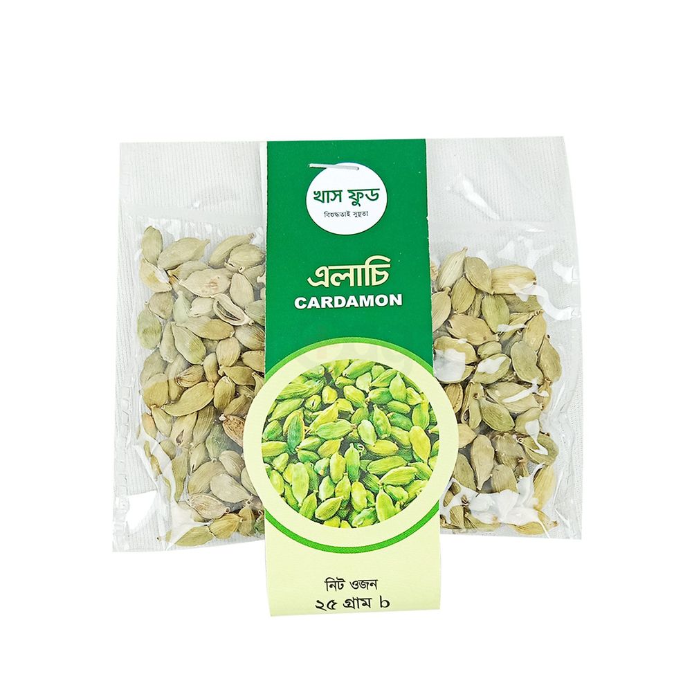 Khaas Food Cardamom (এলাচ) 25g  