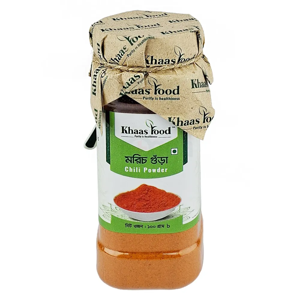 Khaas Food Chili Powder (মরিচ গুঁড়া) 100g  