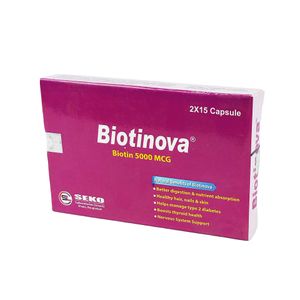 Biotinova 5000mcg Capsule