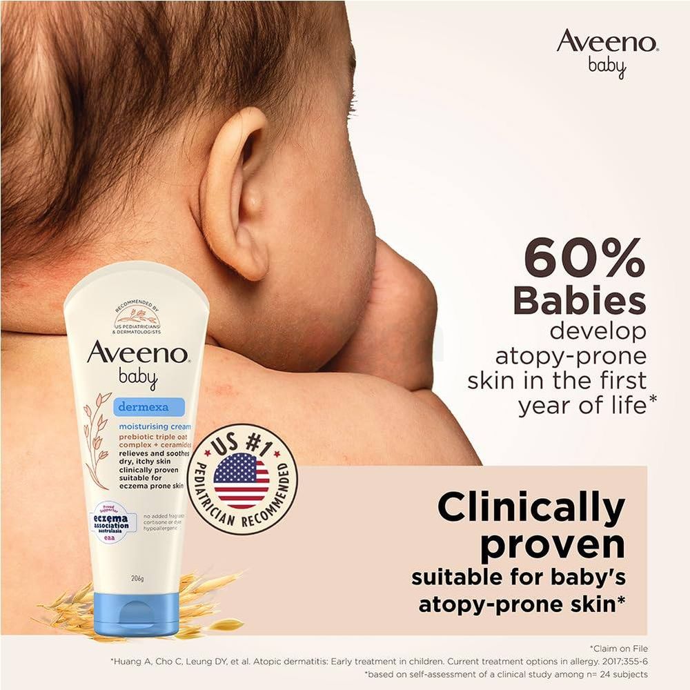 Aveeno Baby Dermexa Moisturizing Cream206g  
