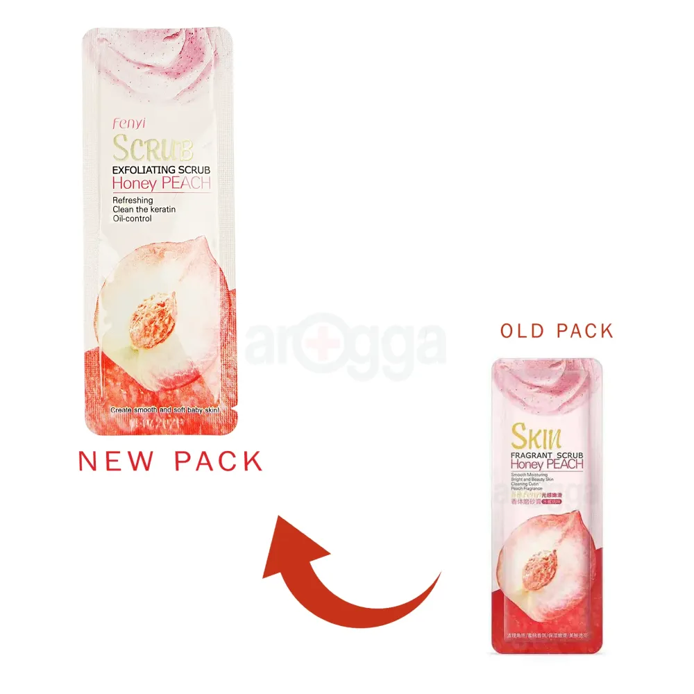 Fenyi Honey Peach Exfoliating Scrub Mini  