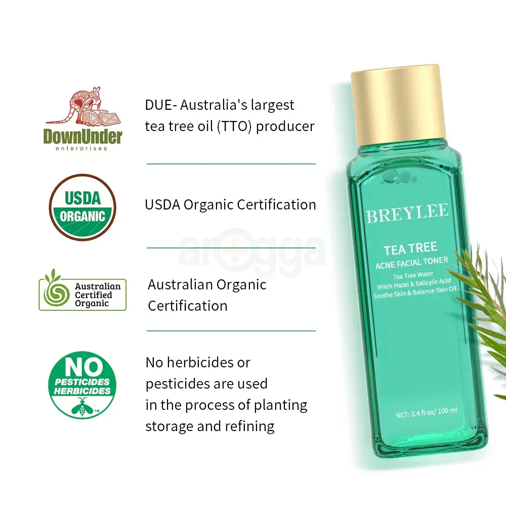 BREYLEE Tea Tree Acne Facial Toner  