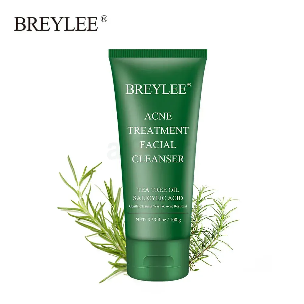 BREYLEE Acne Treatment  Facial Cleanser  