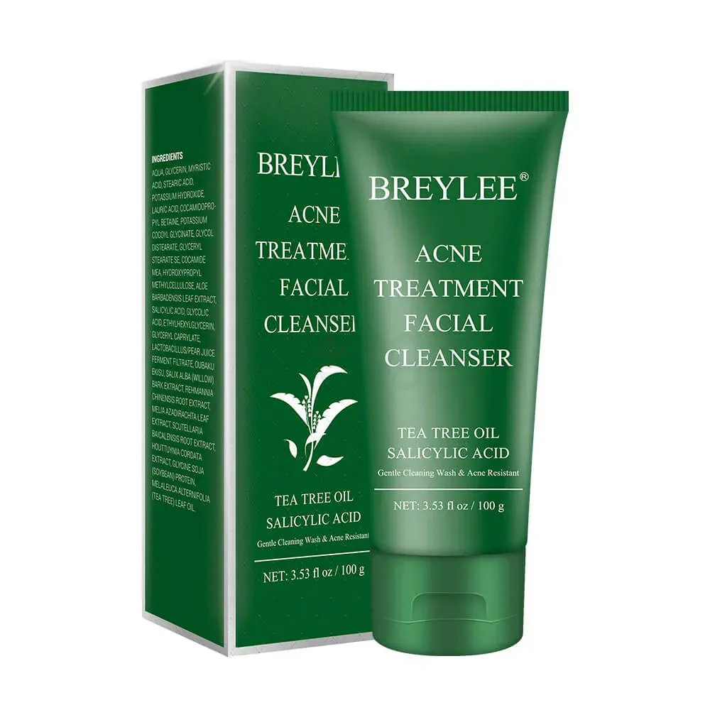 BREYLEE Acne Treatment  Facial Cleanser  