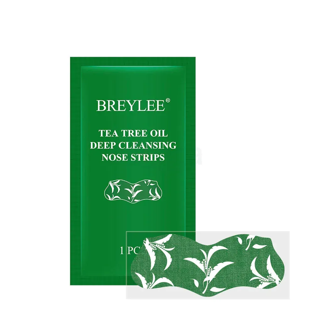 BREYLEE Tea Tree Oil Deep Cleansing Nose Strips  