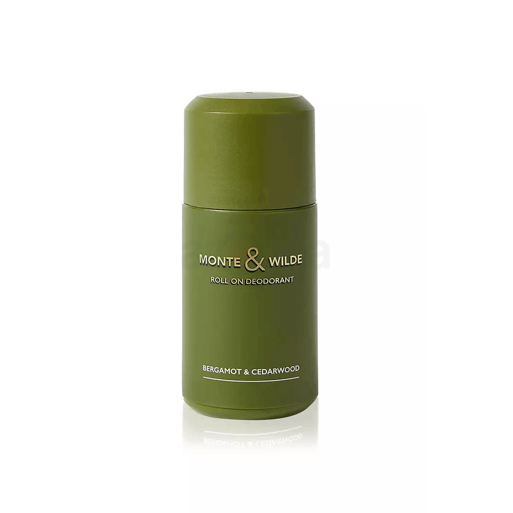 MONTE & WILDE Bergamot & Cedarwood Roll on Deodorant  