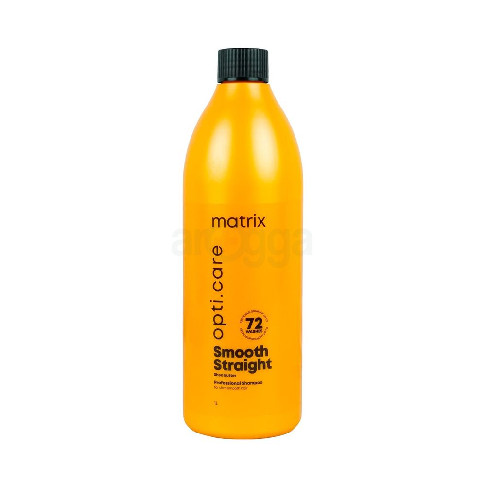 Matrix Opti Care Smooth Straight Shea Butter Professional Shampoo for Mega Smooth Hair 1L  